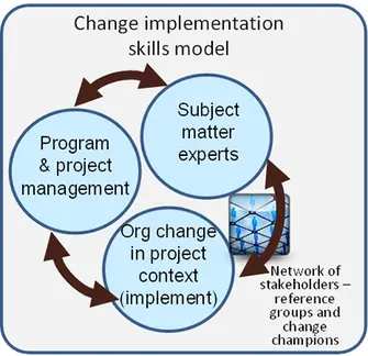 roles skills change implementation